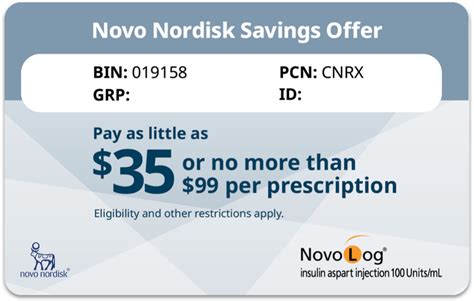 $99 novolog coupon|MyInsulinRx™ Program Card Registration